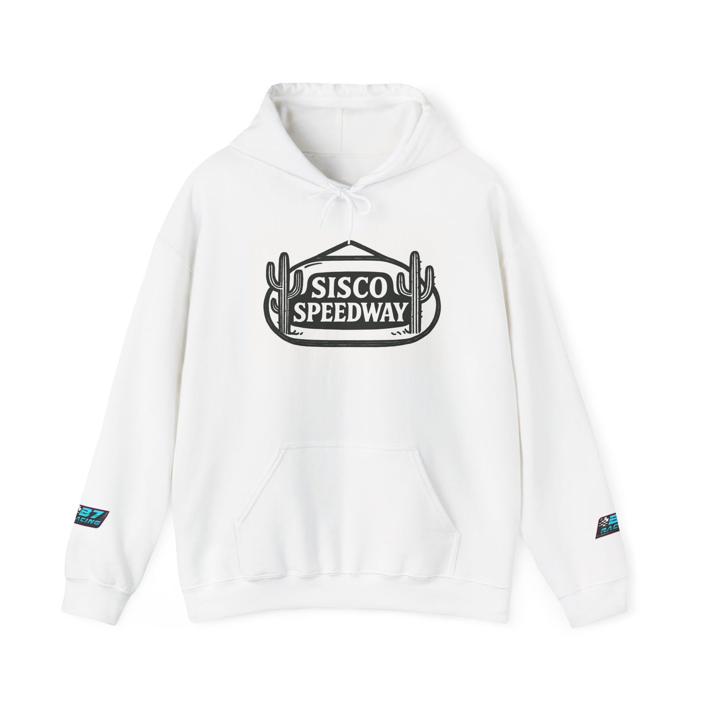 Sisco Speedway Hoodie, Cozy Unisex Sweatshirt, Casual Streetwear, Perfect Gift, Year-Round Comfort, Unique Graphic Design