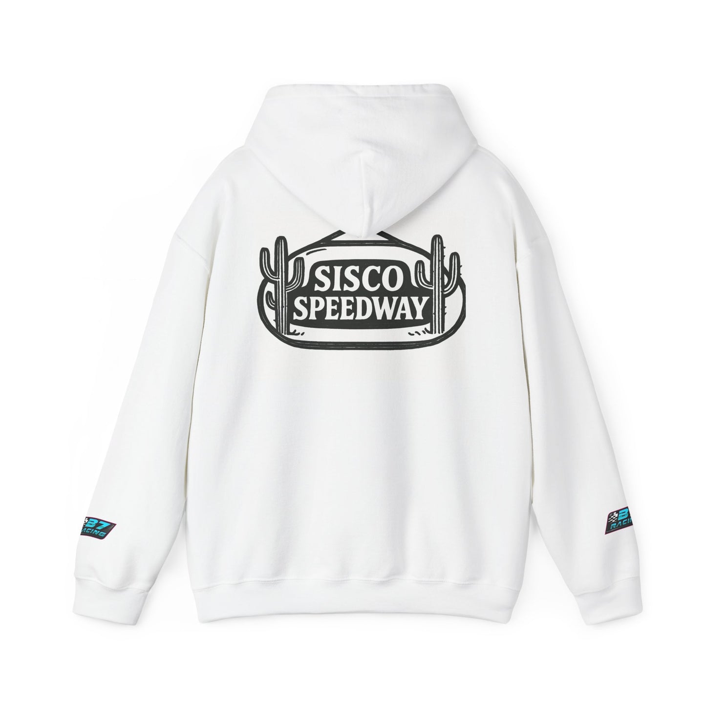 Sisco Speedway Hoodie, Cozy Unisex Sweatshirt, Casual Streetwear, Perfect Gift, Year-Round Comfort, Unique Graphic Design