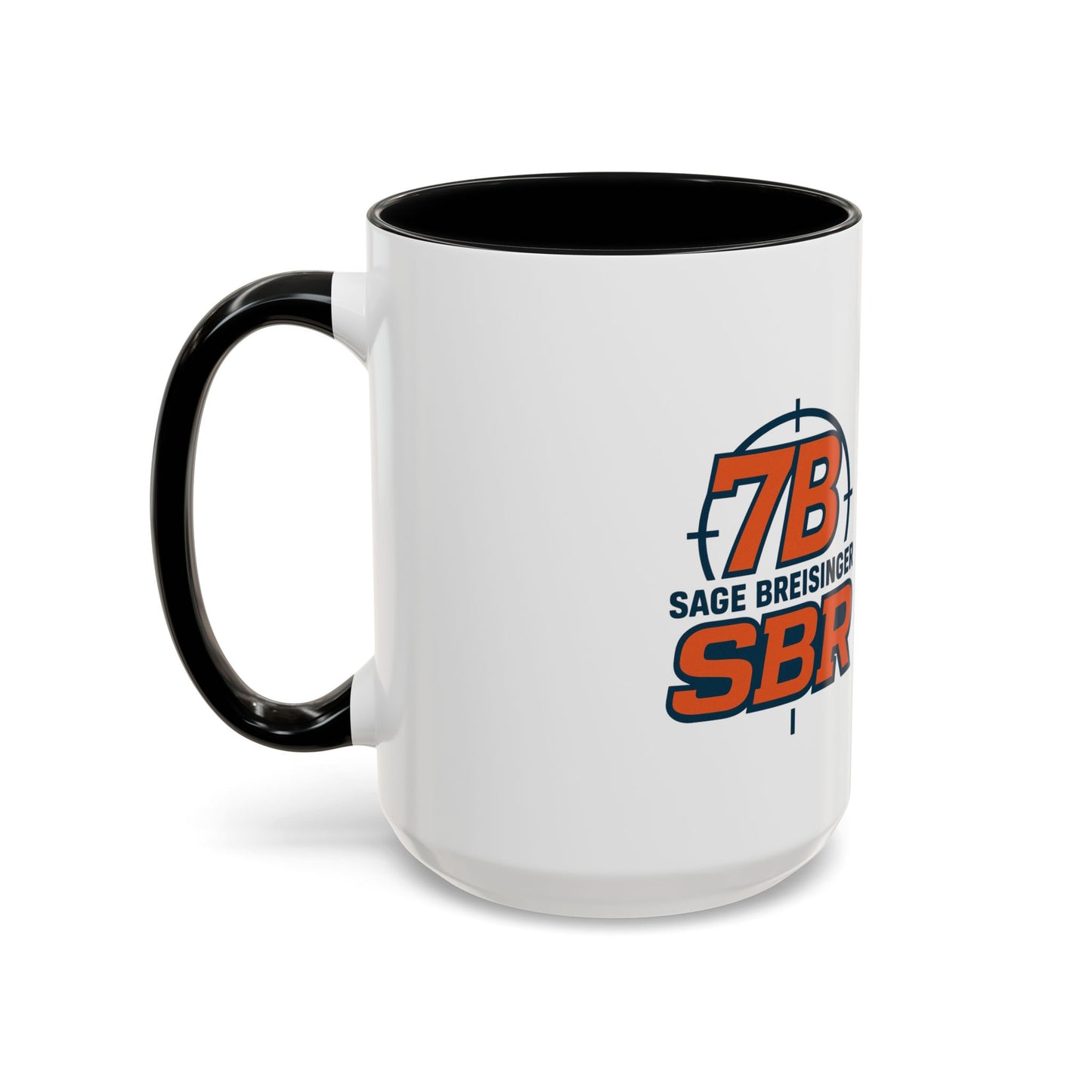SBR Target Logo Accent Coffee Mug — 11/15oz Team Fan Gift