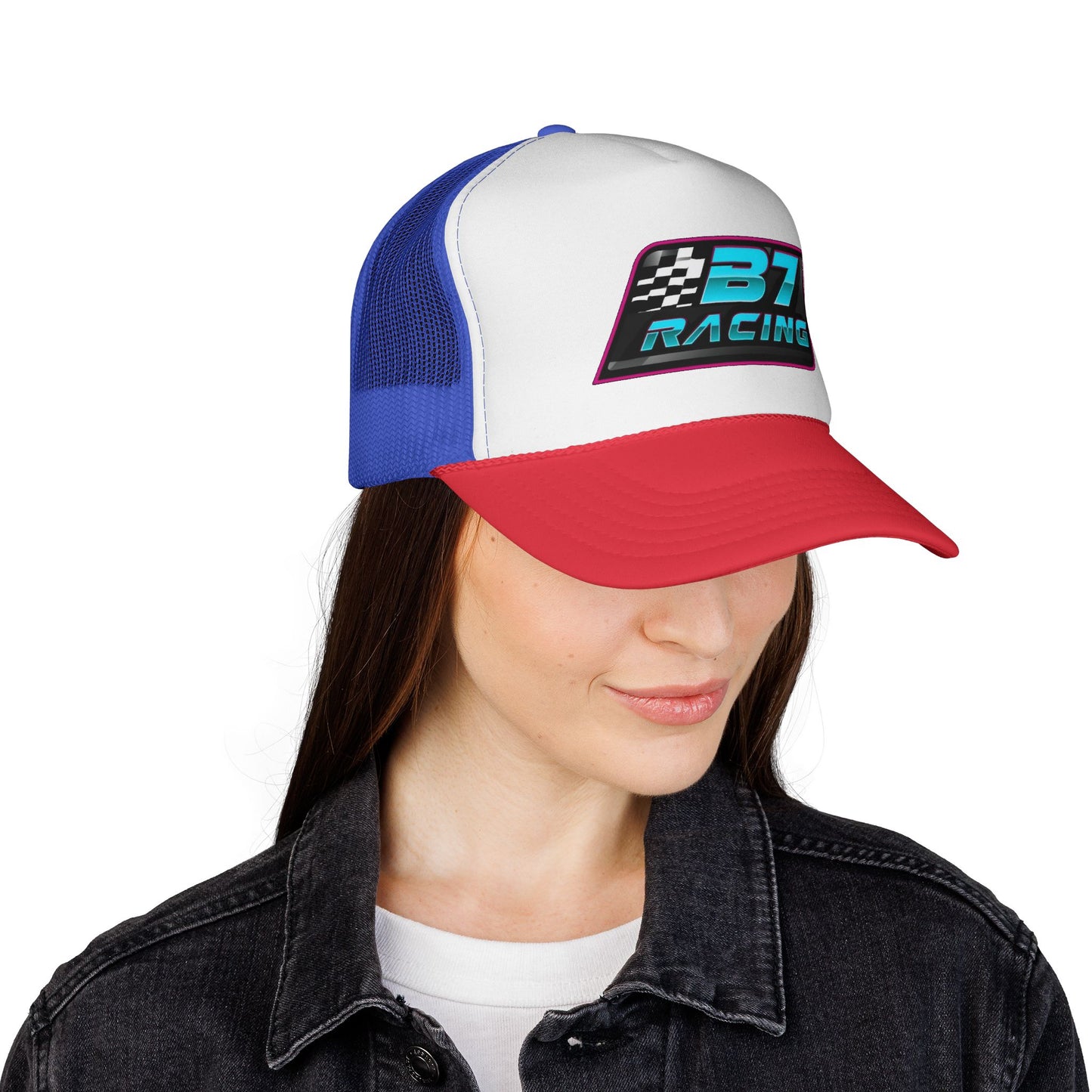 Racing Trucker Cap - Cool B37 Racing Theme, Ideal for Motorsports Fans, Outdoor Events, Gifts for Race Lovers, Summer Style, Sporty [...]