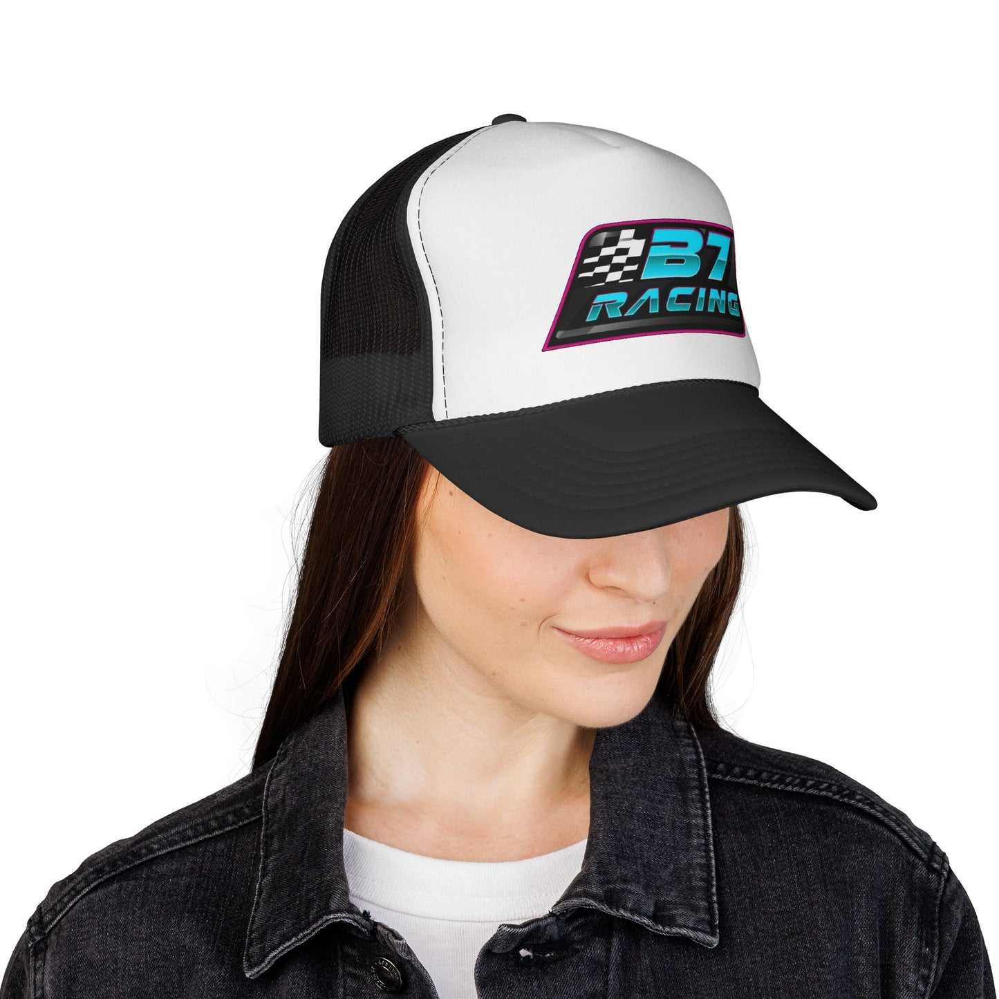 Racing Trucker Cap - Cool B37 Racing Theme, Ideal for Motorsports Fans, Outdoor Events, Gifts for Race Lovers, Summer Style, Sporty [...]