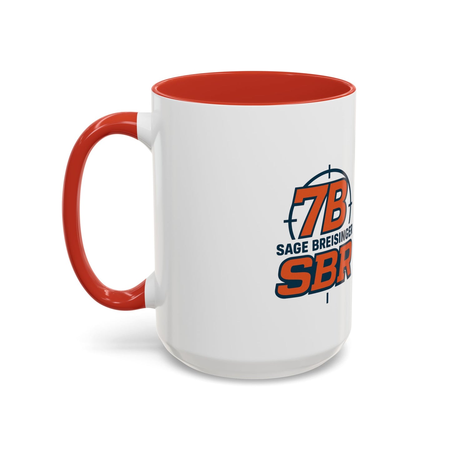 SBR Target Logo Accent Coffee Mug — 11/15oz Team Fan Gift
