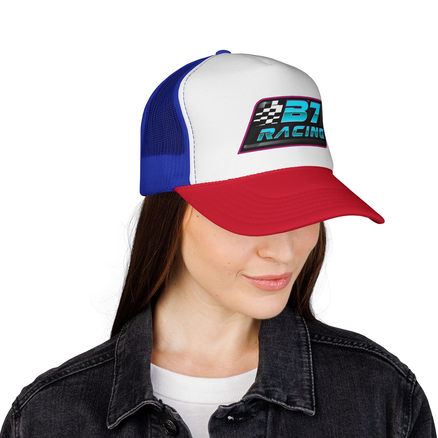 Racing Trucker Cap - Cool B37 Racing Theme, Ideal for Motorsports Fans, Outdoor Events, Gifts for Race Lovers, Summer Style, Sporty [...]